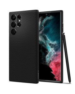 Чехол-капсула Spigen для Galaxy S22 Plus - Liquid Air - Черный - ACS03953