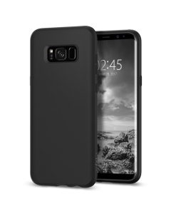 Чехол-капсула Spigen для Galaxy S8 - Liquid Crystal - Черный - 565CS21613