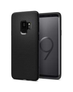 Чехол-капсула Spigen для Galaxy S9 - Liquid Air - Черный - 592CS22833