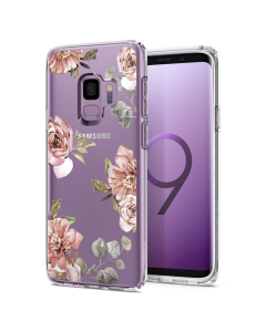 Чехол-капсула Spigen для Galaxy S9 - Liquid Crystal Blossom - Цветы - 592CS22829