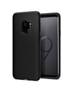Чехол-капсула Spigen для Galaxy S9 - Liquid Crystal - Черный-матовый - 592CS22825