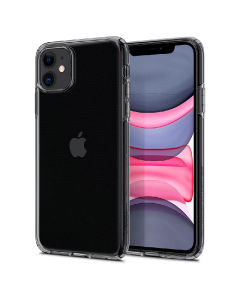 Чехол-капсула Spigen для iPhone 11 - Liquid Crystal - Кристальный космо - 076CS27180