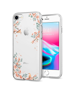 Чехол-капсула Spigen для iPhone SE (2022/2020)/8/7 - Liquid Crystal Blossom - Природа - 054CS22290