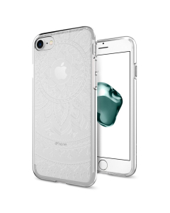 Чехол-капсула Spigen для iPhone SE (2022/2020)/8/7 - Liquid Crystal - Прозрачный - 042CS20959