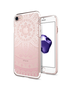 Чехол-капсула Spigen для iPhone SE (2022/2020)/8/7 - Liquid Crystal - Розовый - 042CS20958