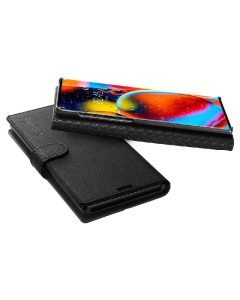 Чехол-книжка Spigen для Galaxy Note 10 - Wallet S - Черный - 628CS27476