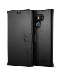 Чехол-книжка Spigen для LG G6 - Wallet S - Черный - A21CS21242