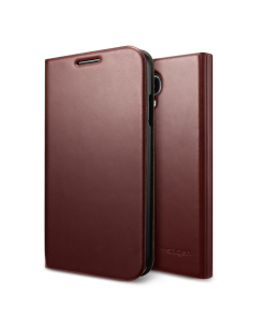 Чехол-книжка Spigen для Galaxy S4 - Slim Wallet S - Темно-коричневый - SGP10283
