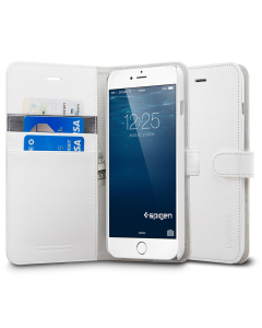 Чехол-книжка Spigen для iPhone 6s Plus / 6 Plus - Wallet S - Белый - SGP10919