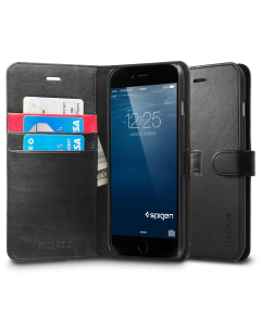 Чехол-книжка Spigen для iPhone 6s Plus / 6 Plus - Wallet S - Черный - SGP10918