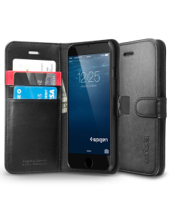 Чехол-книжка Spigen для iPhone 6s / 6 - Wallet S - Черный - SGP10972