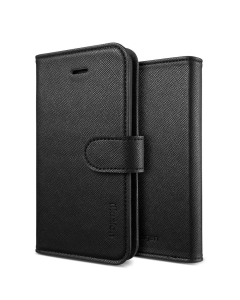 Чехол-книжка Spigen для iPhone SE / 5s / 5 - illuzion - Черный - SGP09622