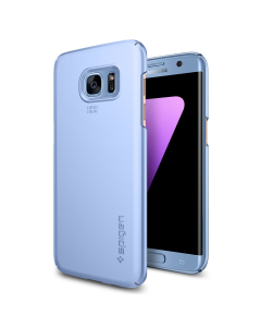Чехол-накладка Spigen для Galaxy S7 Edge - Thin Fit - Голубой - 556CS21032