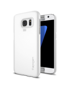 Чехол-накладка Spigen для Galaxy S7 - Thin Fit - Белый - 555CS20004
