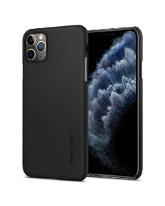 Чехол-накладка Spigen для iPhone 11 Pro Max - Thin Fit - Черный - 075CS27127