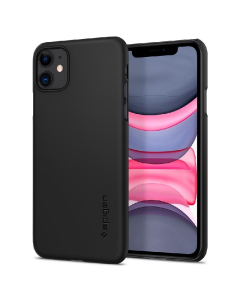 Чехол-накладка Spigen для iPhone 11 - Thin Fit - Черный - 076CS27178