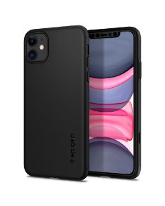Чехол-накладка Spigen для iPhone 11 - Thin Fit Classic - Черный - 076CS27442