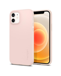 Чехол-накладка Spigen для iPhone 12 / iPhone 12 Pro - Thin Fit - Розовый - ACS02481