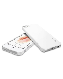 Чехол-накладка Spigen для iPhone SE / 5s / 5 - Thin Fit - Белый - 041CS20169