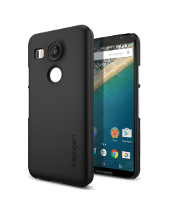 Чехол-накладка Spigen для Nexus 5X - Thin Fit - Черный - SGP11756