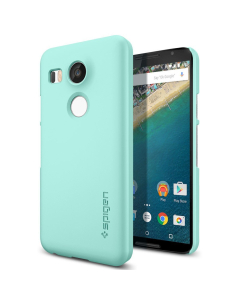 Чехол-накладка Spigen для Nexus 5X - Thin Fit - Мятный - SGP11757