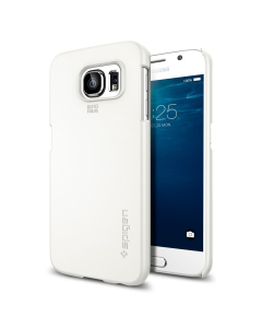 Чехол-накладка Spigen для Galaxy S6 - Thin Fit - Белый - SGP11309