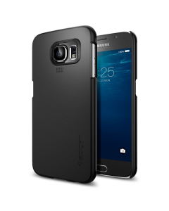 Чехол-накладка Spigen для Galaxy S6 - Thin Fit - Черный - SGP11308