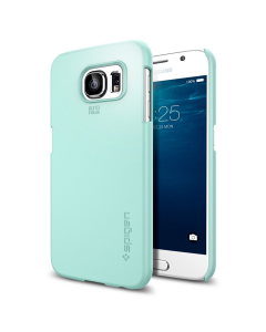 Чехол-накладка Spigen для Galaxy S6 - Thin Fit - Мятный - SGP11310