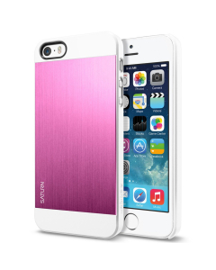 Чехол-накладка Spigen для iPhone SE / 5s / 5 - Saturn - Розовый - SGP10687
