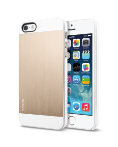 Чехол-накладка Spigen для iPhone SE / 5s / 5 - Saturn - Золотистый - SGP10570