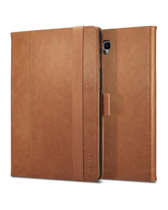 Чехол-подставка Spigen для Galaxy Tab S4 - Stand Folio - Коричневый - 598CS24416