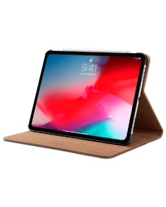 Чехол-подставка Spigen для iPad Pro 11 (2018) - Stand Folio - Коричневый - 067CS25645