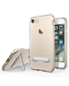 Чехол с подставкой Spigen для iPhone SE (2022/2020)/8/7 - Crystal Hybrid - Золотой - 042CS20460