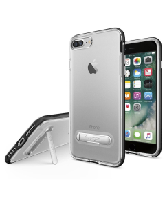 Чехол с подставкой Spigen для iPhone 7 Plus / 8 Plus - Crystal Hybrid - Черный - 043CS20680