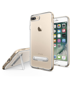 Чехол с подставкой Spigen для iPhone 7 Plus / 8 Plus - Crystal Hybrid - Золотой - 043CS20509