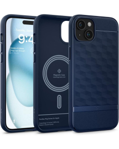 Чехол Spigen Caseology для iPhone 15 - Parallax Mag - Синий - ACS06819