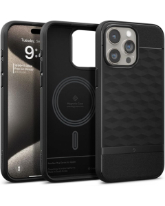 Чехол Spigen Caseology для iPhone 15 Pro Max - Parallax Mag - Черный - ACS06614