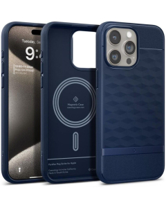 Чехол Spigen Caseology для iPhone 15 Pro Max - Parallax Mag - Синий - ACS06615