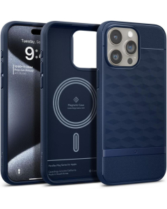 Чехол Spigen Caseology для iPhone 15 Pro - Parallax Mag - Синий - ACS06750