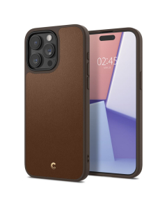 Чехол Spigen Cyrill для iPhone 15 Pro - Kajuk Mag - Коричневый - ACS06771