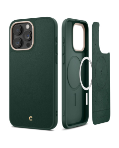 Чехол Spigen Cyrill для iPhone 15 Pro - Kajuk Mag - Зеленый - ACS06772
