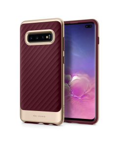 Чехол Spigen для Galaxy S10 Plus - Neo Hybrid - Бордовый - 606CS25775