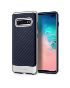 Чехол Spigen для Galaxy S10 Plus - Neo Hybrid - Серебристый - 606CS25776