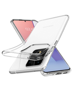Чехол Spigen для Galaxy S20 Ultra - Crystal Flex - Кристально-прозрачный - ACS00745