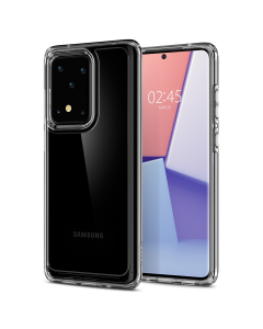Чехол Spigen для Galaxy S20 Ultra - Crystal Hybrid - Кристально-прозрачный - ACS00746