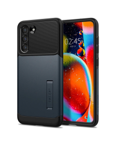 Чехол Spigen для Galaxy S21 FE - Slim Armor - Синевато-серый - ACS03152