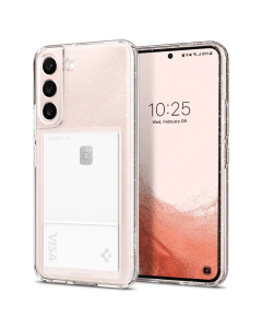 Чехол Spigen для Galaxy S22 - Crystal Slot Glitter - Прозрачный кварц - ACS04286
