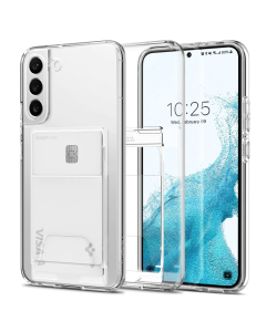 Чехол Spigen для Galaxy S22 Plus - Crystal Slot Dual - Кристально-прозрачный - ACS03963