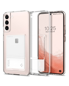 Чехол Spigen для Galaxy S22 Plus - Crystal Slot - Кристально-прозрачный - ACS03962