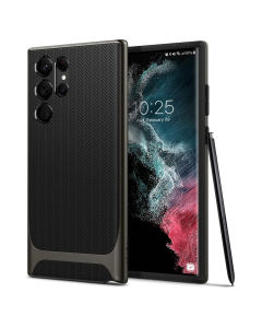 Чехол Spigen для Galaxy S22 Ultra - Neo Hybrid - Темно-серый - ACS03926